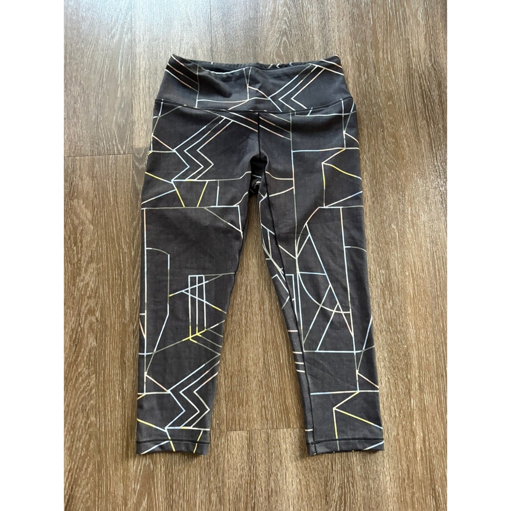PrAna Abstract Southwest Kimble Leggings Womens small Multicolor Athlesure Yoga
